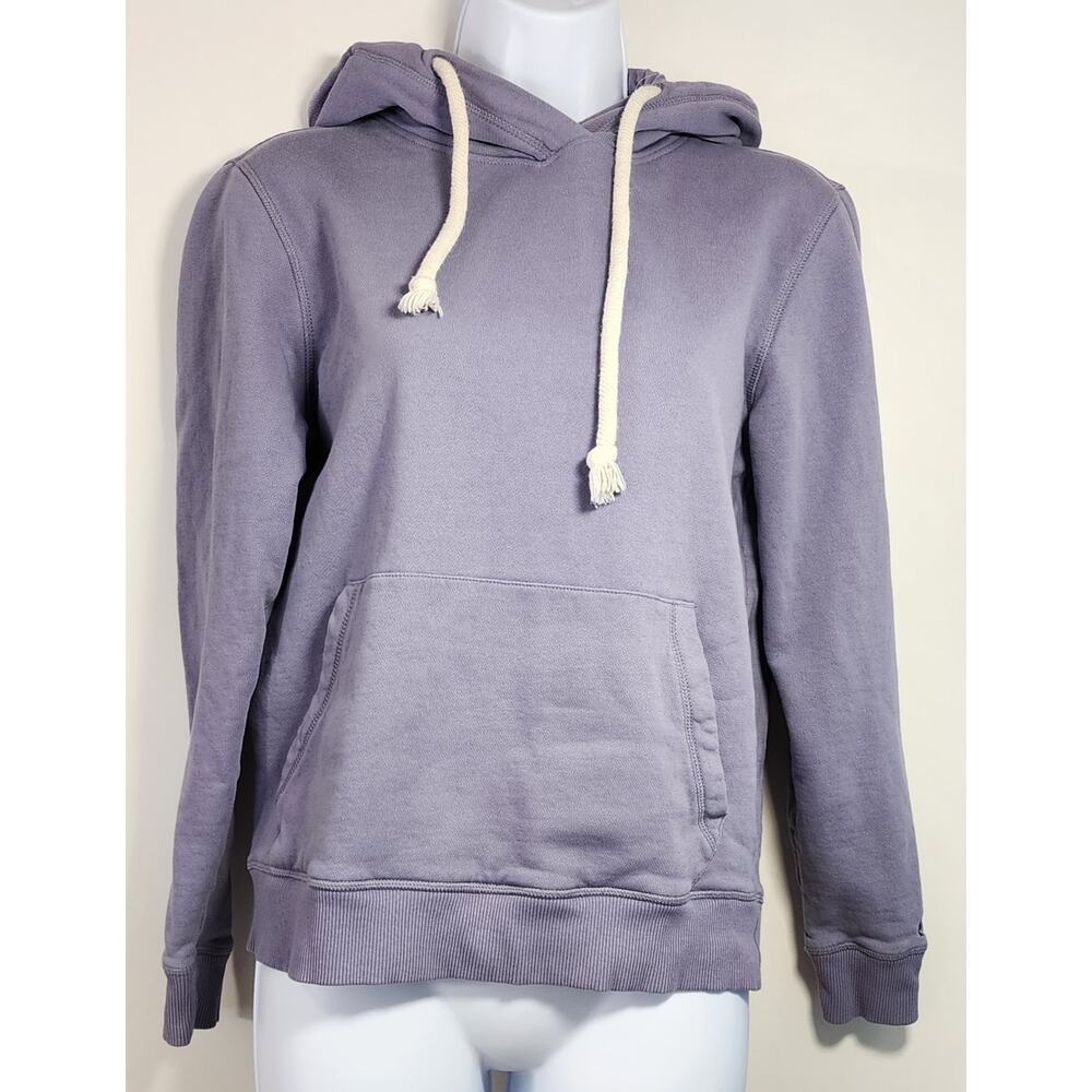 Pact Organic Cotton Purple Hoodie XS Pullover Kangaroo Pocket Casual